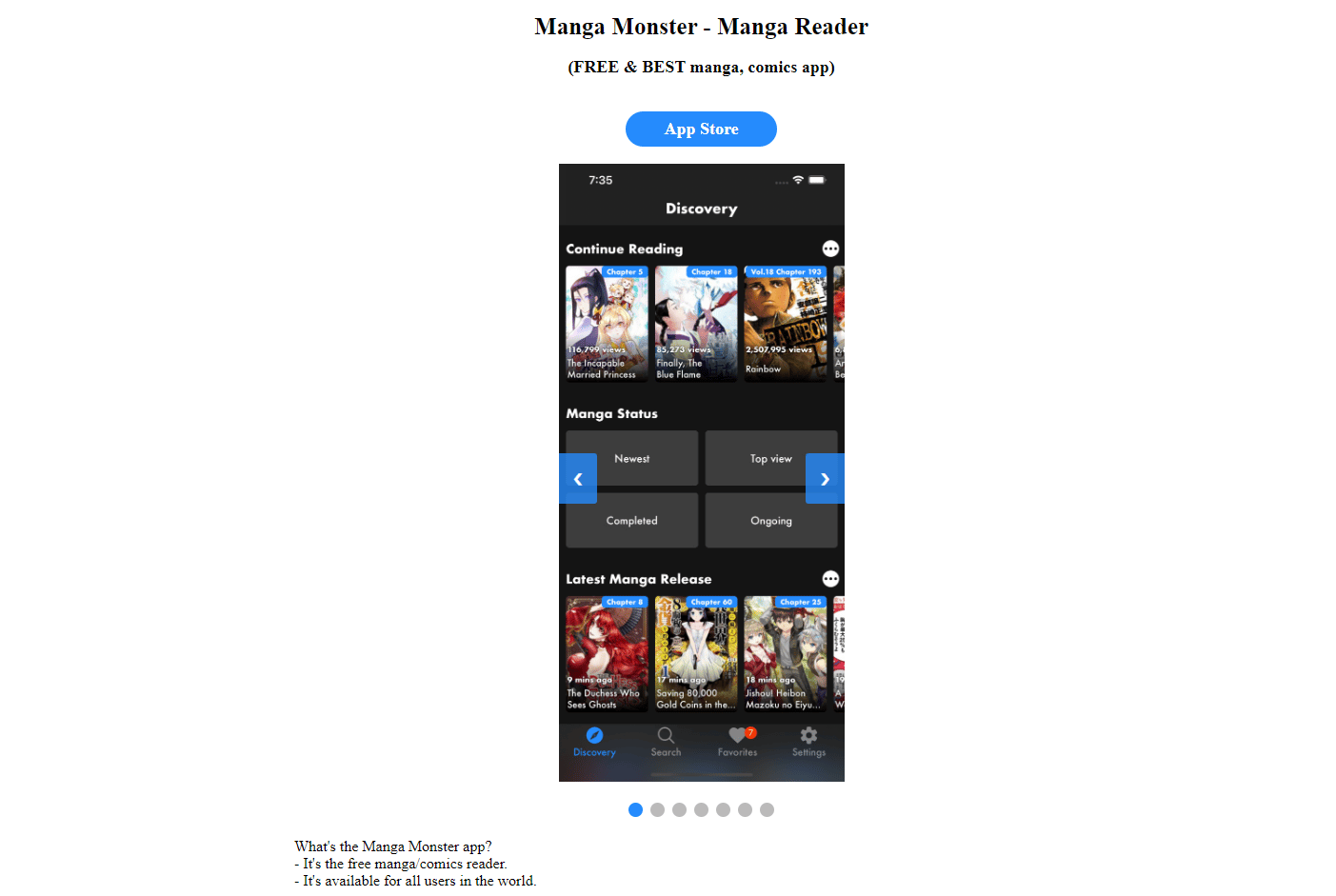 Manga Monster-Website