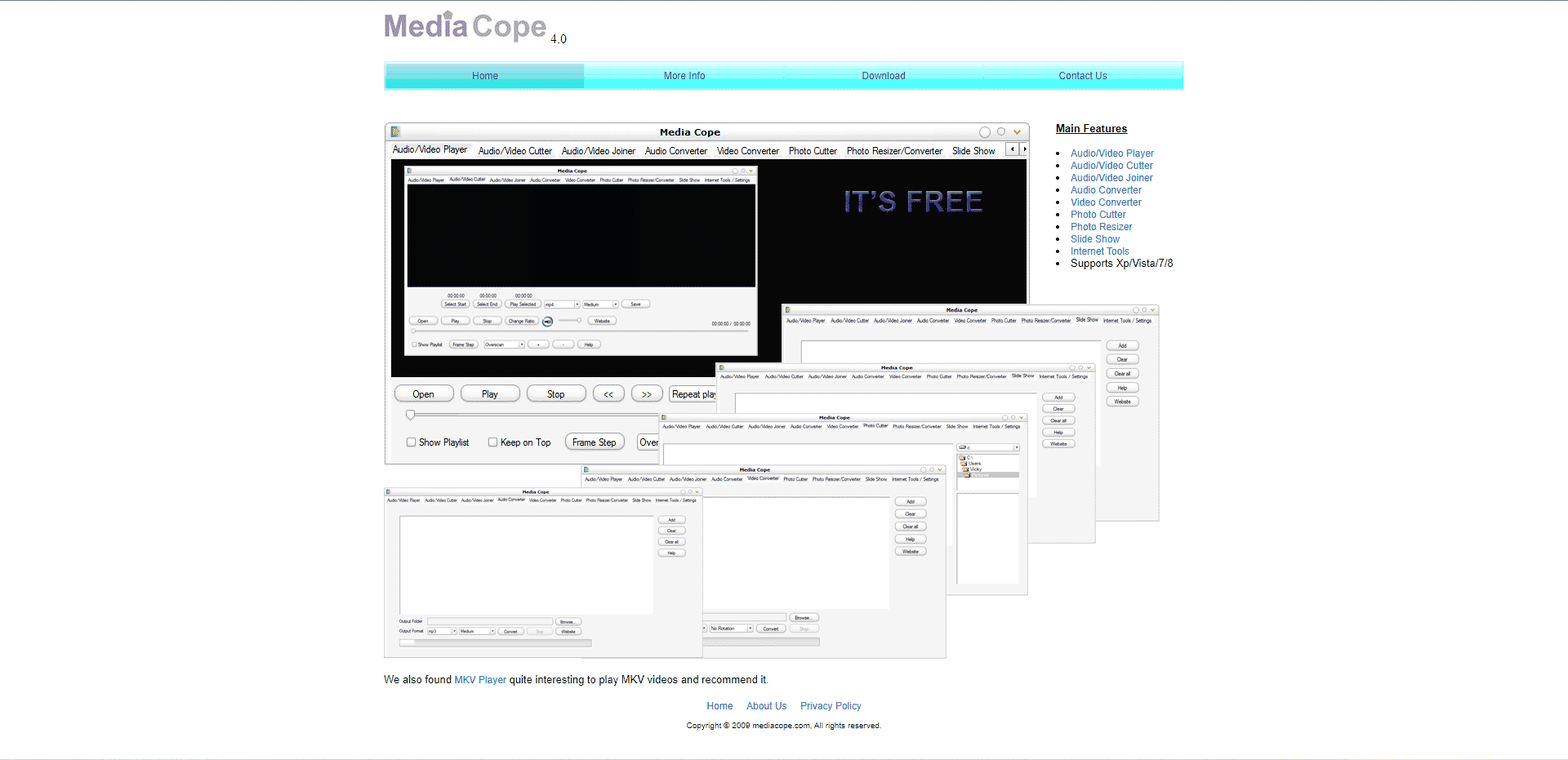 Site officiel de Mediacop. Meilleures applications de découpe vidéo gratuites