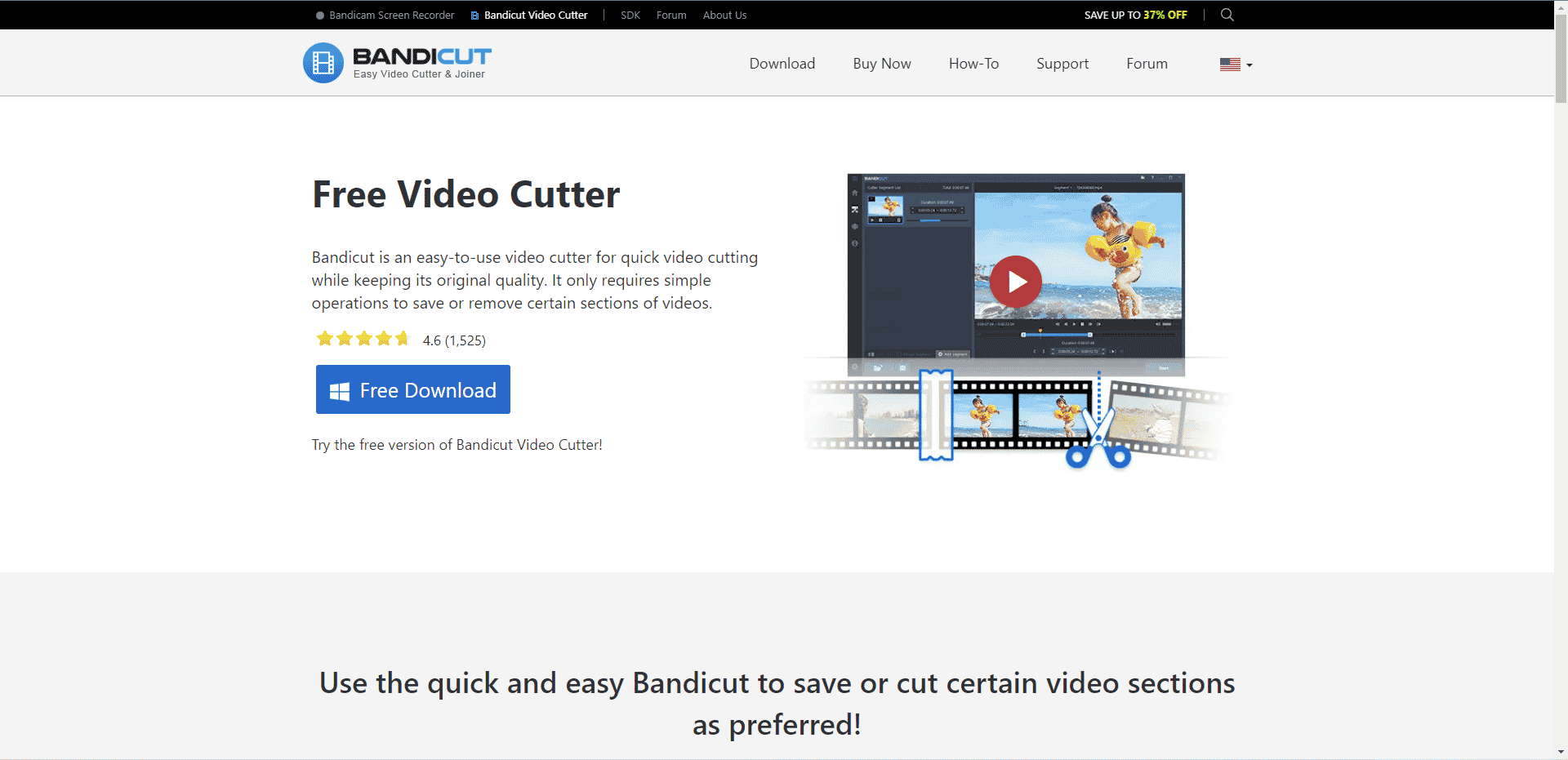 Sitio web oficial de Bandicut