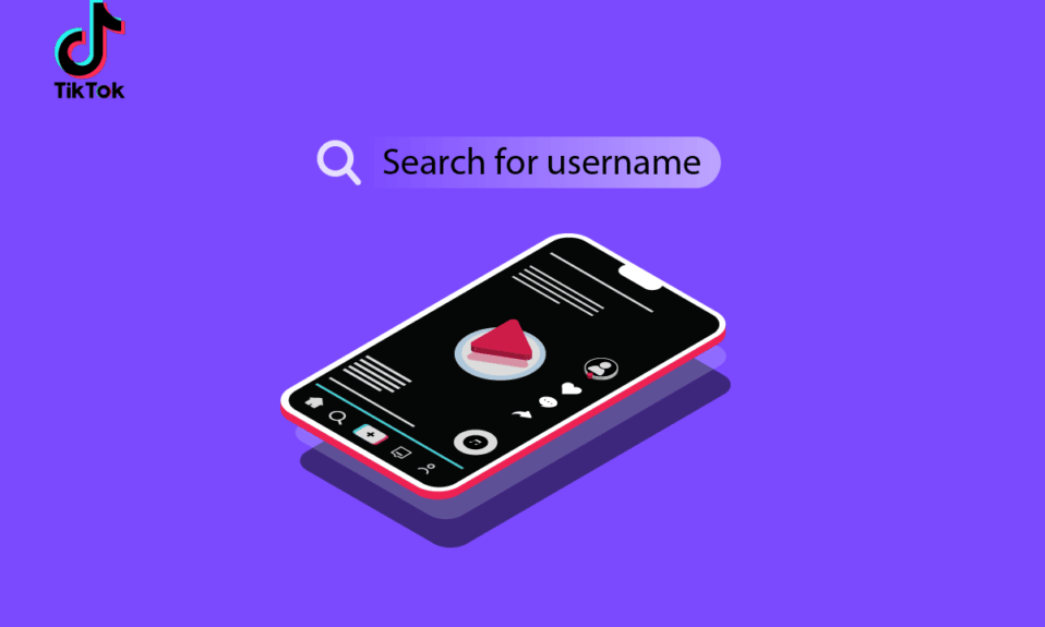 Come cercare il nome utente su TikTok