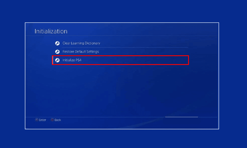 Inicializar o PS4 exclui a conta PSN?