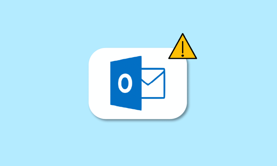 Outlook の黄色い三角形とは何ですか?