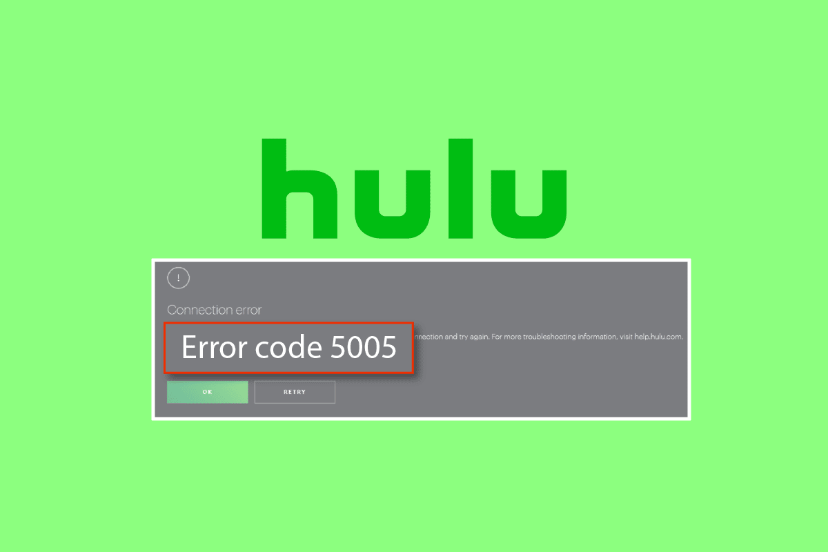 Solucionar el error 5005 de Hulu en Windows 10