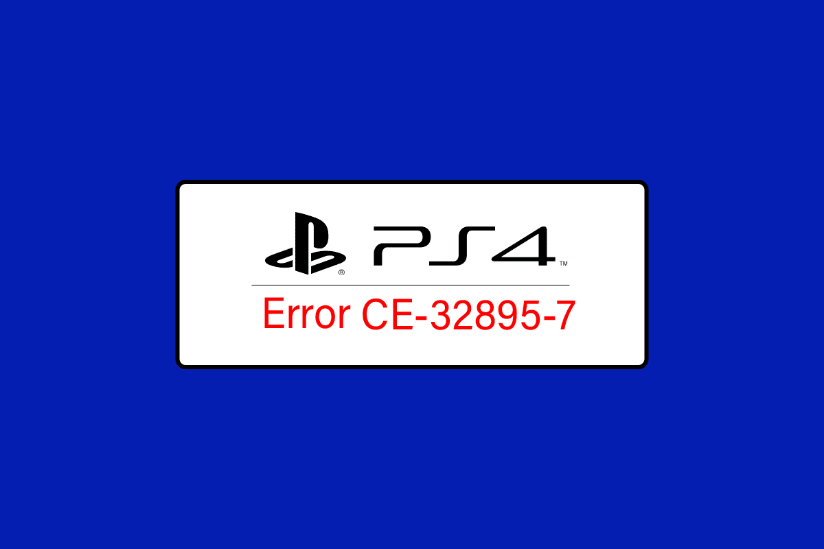 Solucionar el error de PS4 CE-32895-7