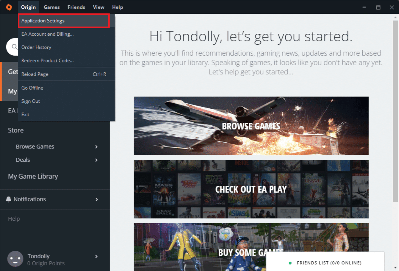 Seleziona Impostazioni applicazione. Risolto il problema con Origin bloccato alla ripresa del download in Windows 10