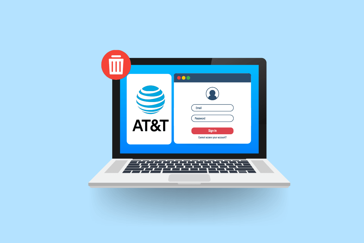 ATT アカウントの削除方法