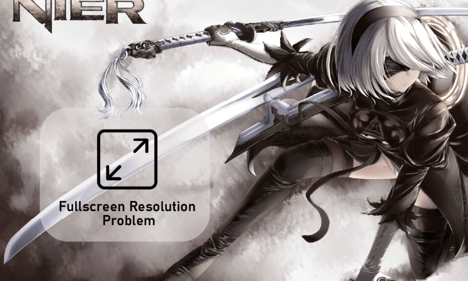 Solucione el problema de resolución de pantalla completa en NieR