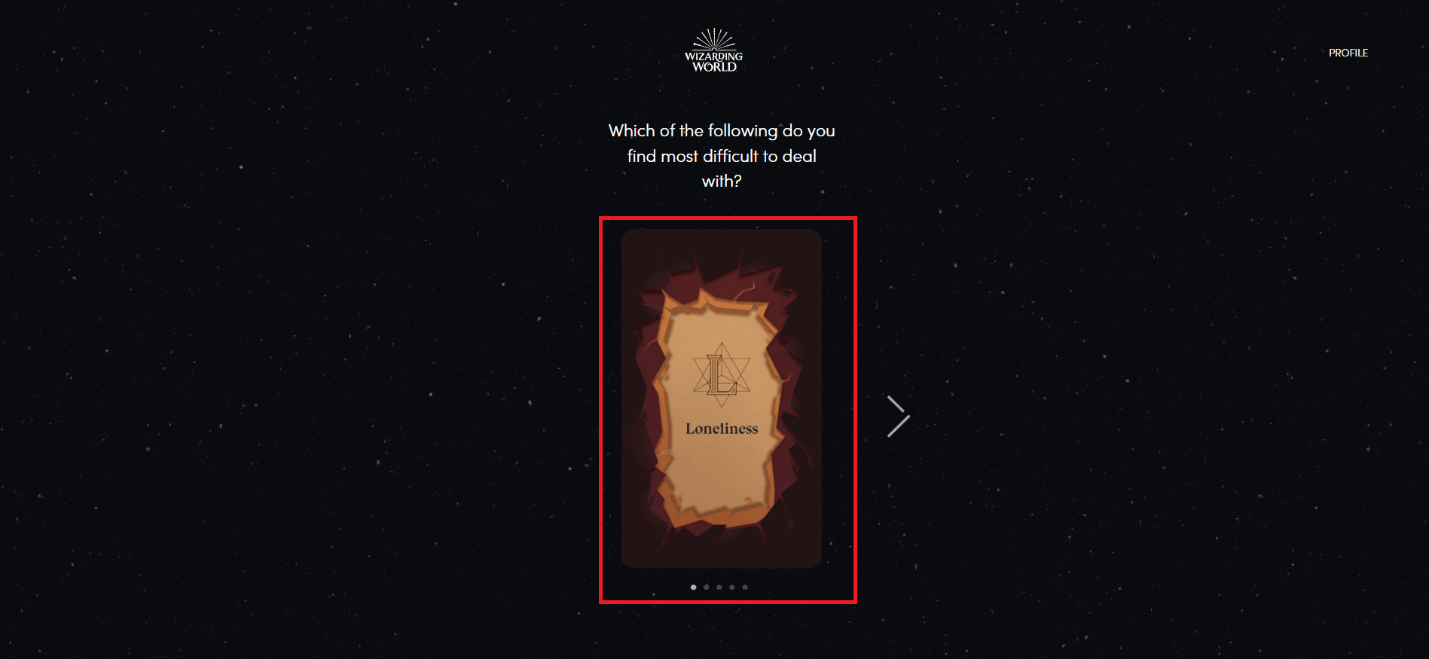 เลือกความเหงาหรือความเบื่อ | คุณสามารถทำการทดสอบบ้าน Pottermore อีกครั้งได้ไหม