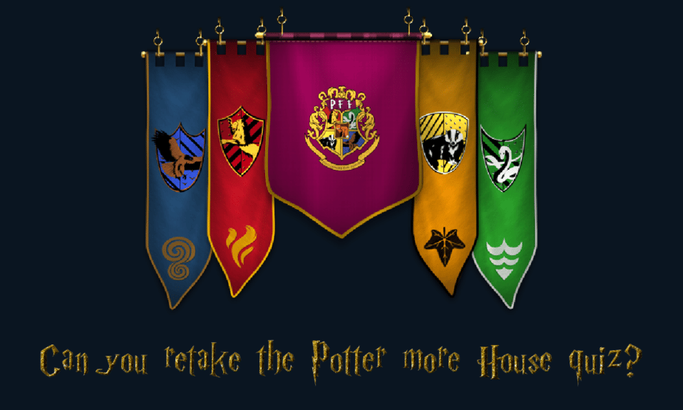 Poți relua testul Pottermore House?