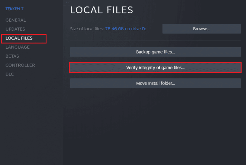 verifikasi integritas file game