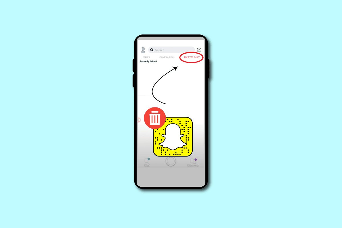 Cómo eliminar solo mis ojos en Snapchat