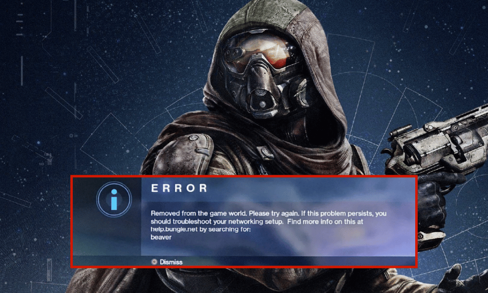 Arreglar el código de error Beaver en Destiny