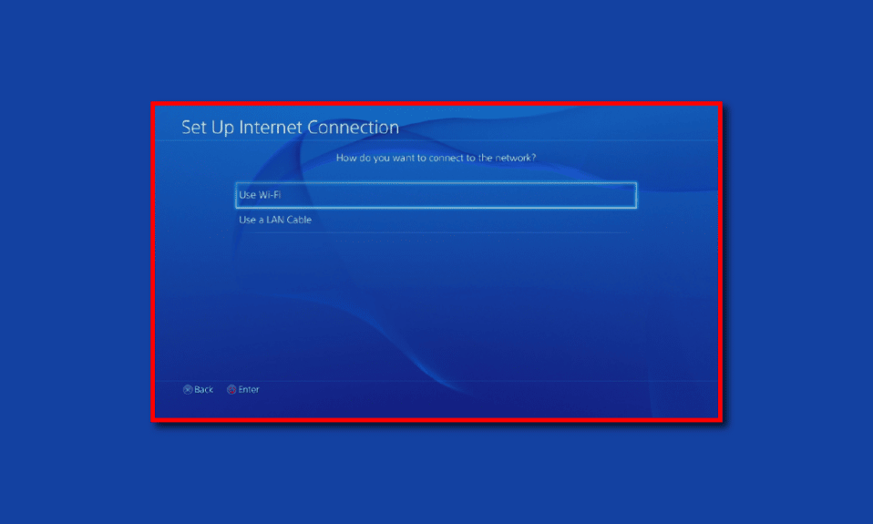 PS4 WiFi Proxy Sunucusu Hatasını Düzeltin