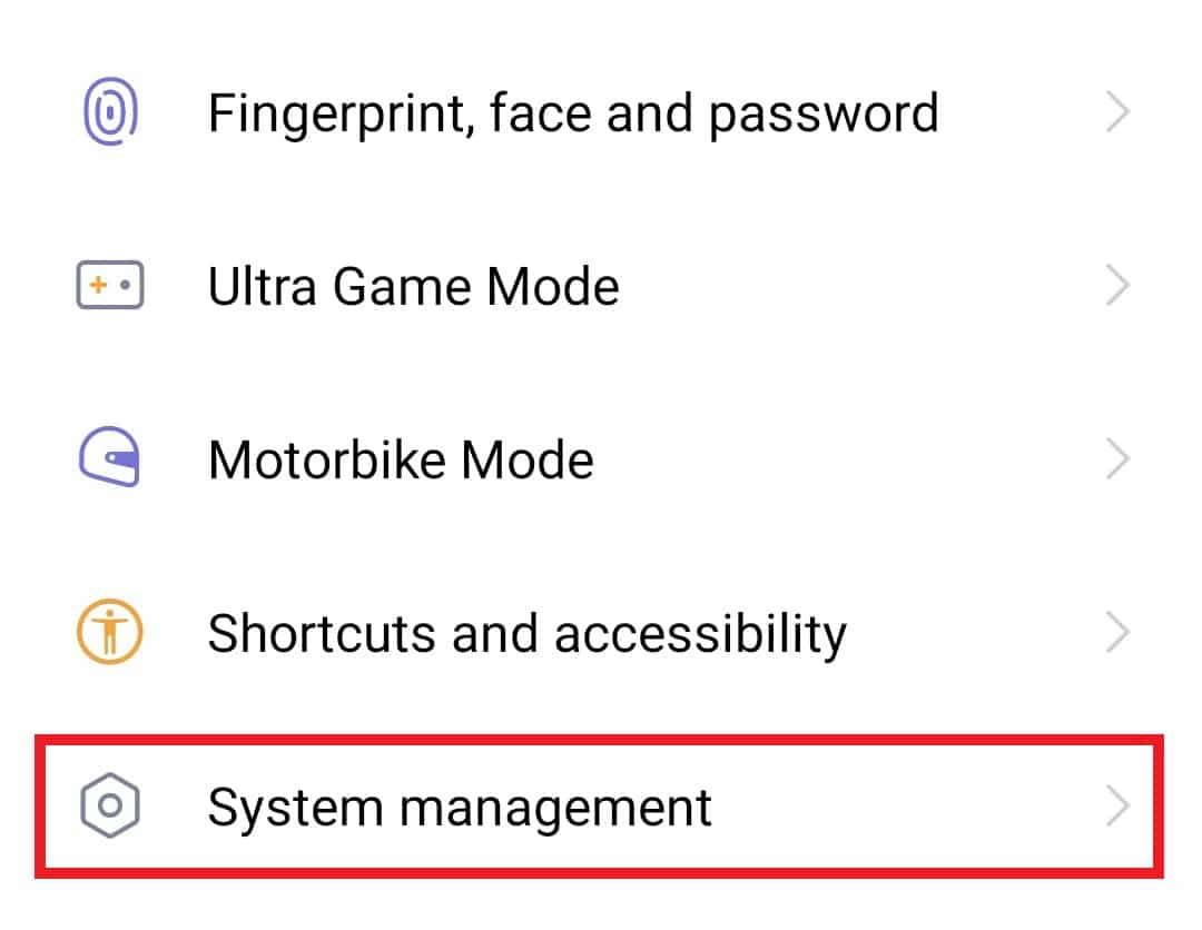 Sélectionnez Gestion du système. Comment utiliser l'application de désinstallation ADB