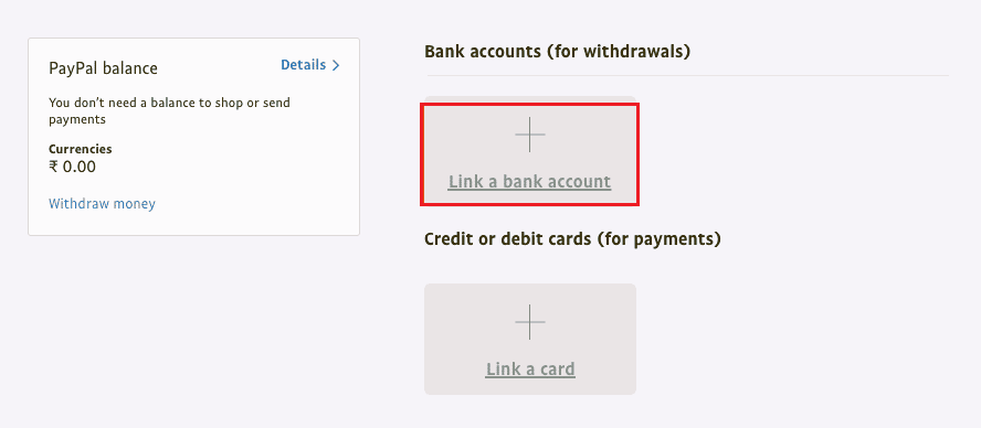 połącz metodę płatności paypal