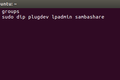 เพิ่มผู้ใช้ในกลุ่ม (หรือกลุ่มที่สอง) บน Linux