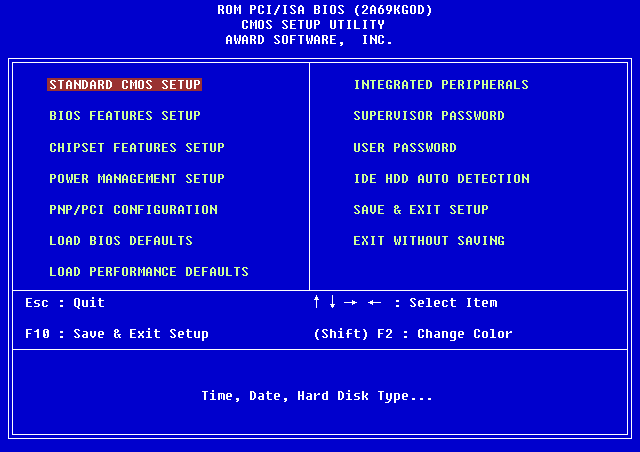 BIOS 設置