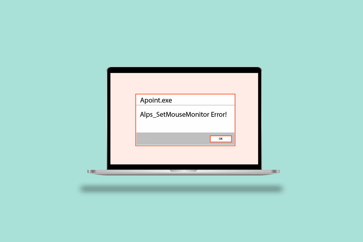 Solucionar el error Alps SetMouseMonitor en Windows 10