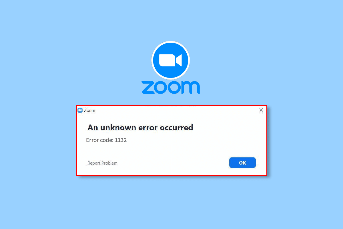 Perbaiki Kesalahan Zoom 1132 di Windows 10