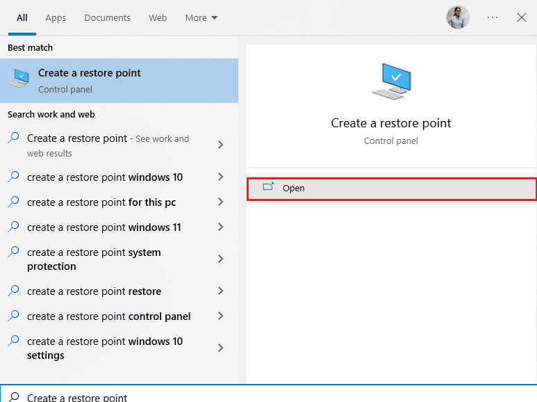 membuat titik pemulihan. Fix C Drive Terus Mengisi Tanpa Alasan