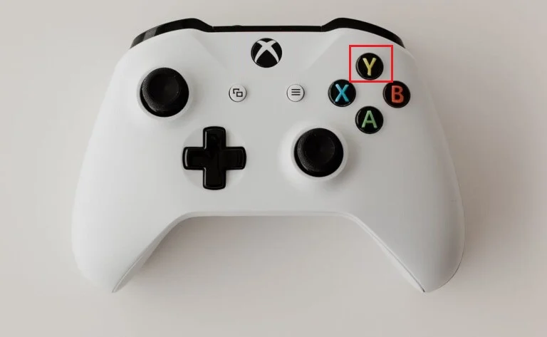 manette xbox bouton Y