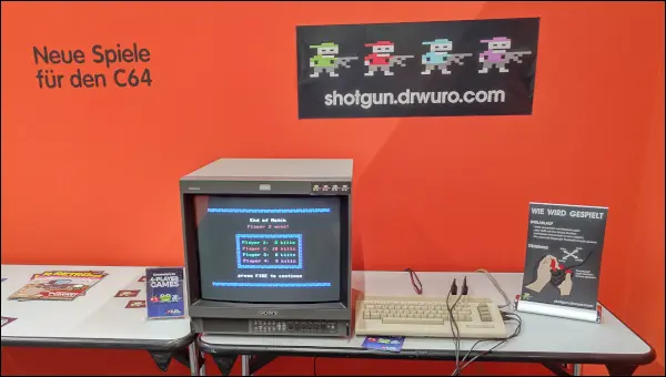 Gamescom 上的 Commodore 64