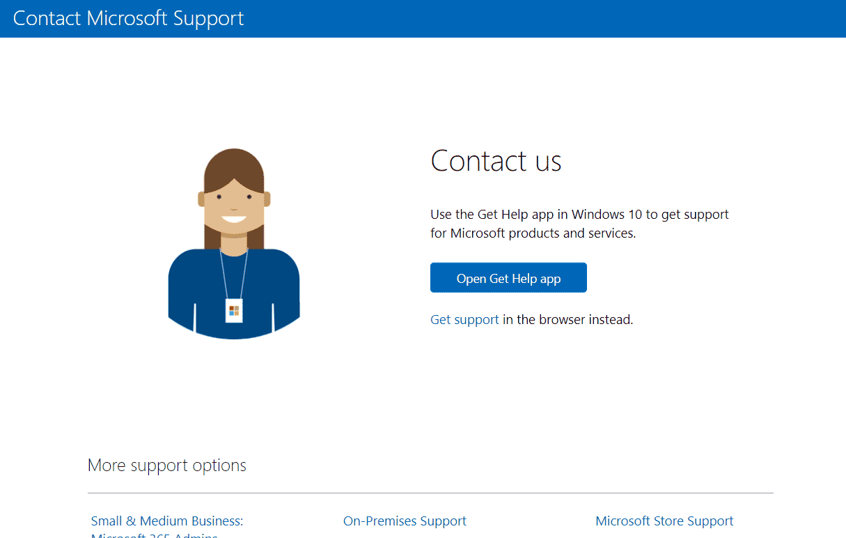 Microsoft Support-Seite. MOM-Implementierungsfehler in Windows 10 behoben