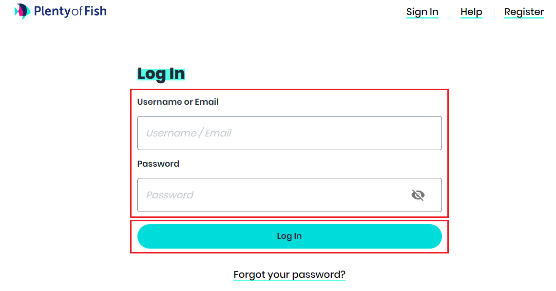 Inserisci il tuo Username o Email e Password e clicca su Accedi | Come a differenza di qualcuno su POF