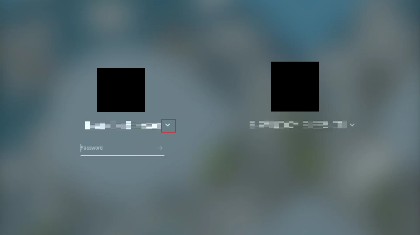 haga clic en el icono de la flecha hacia abajo junto al nombre del perfil | Cómo omitir el administrador en la Chromebook de la escuela