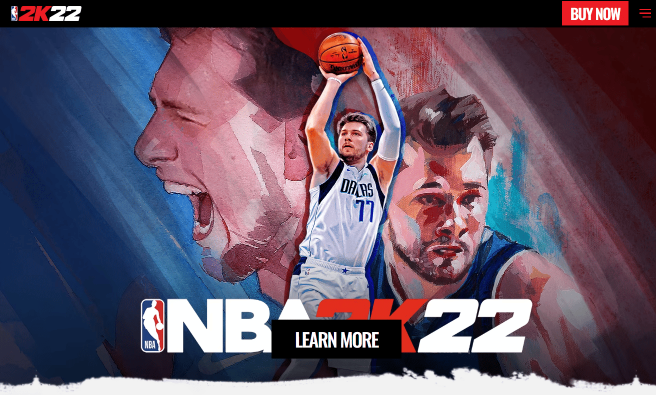 เว็บไซต์ NBA 2K22 อย่างเป็นทางการ