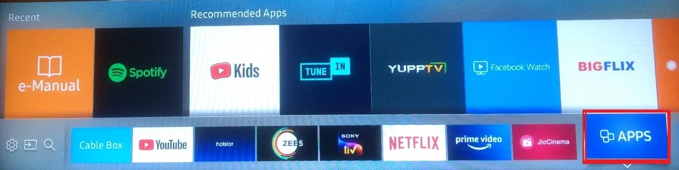 แอพ Samsung Smart TV แอพที่แนะนำ