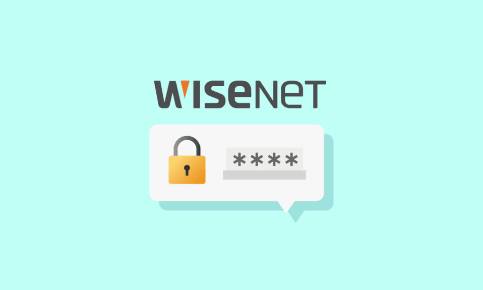 Qual è la password predefinita del DVR Wisenet?