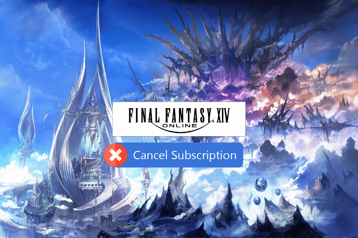 FFXIV 구독 취소 방법