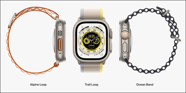 Apple Watch Ultra 錶帶選擇