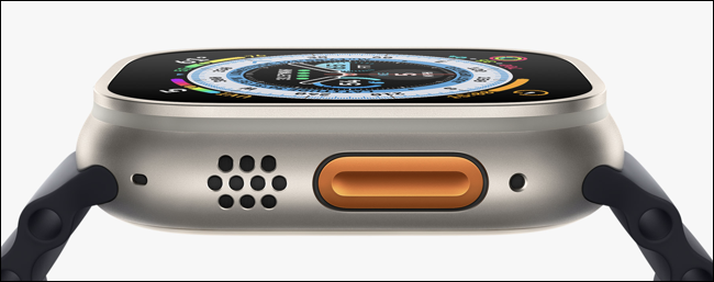 Botón de acción de Apple Watch Ultra