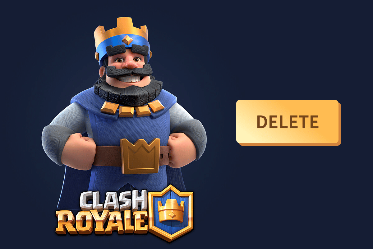 Come eliminare l'account Clash Royale | rimuovere l'ID Supercell da Clash Royale