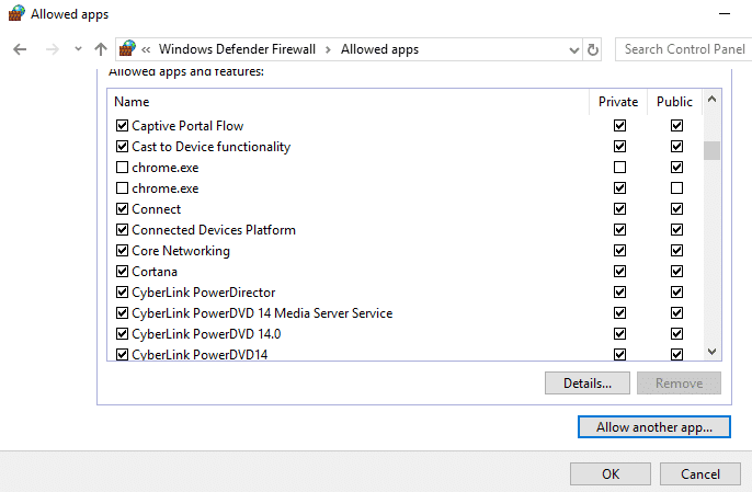 OBS durch Firewall zulassen