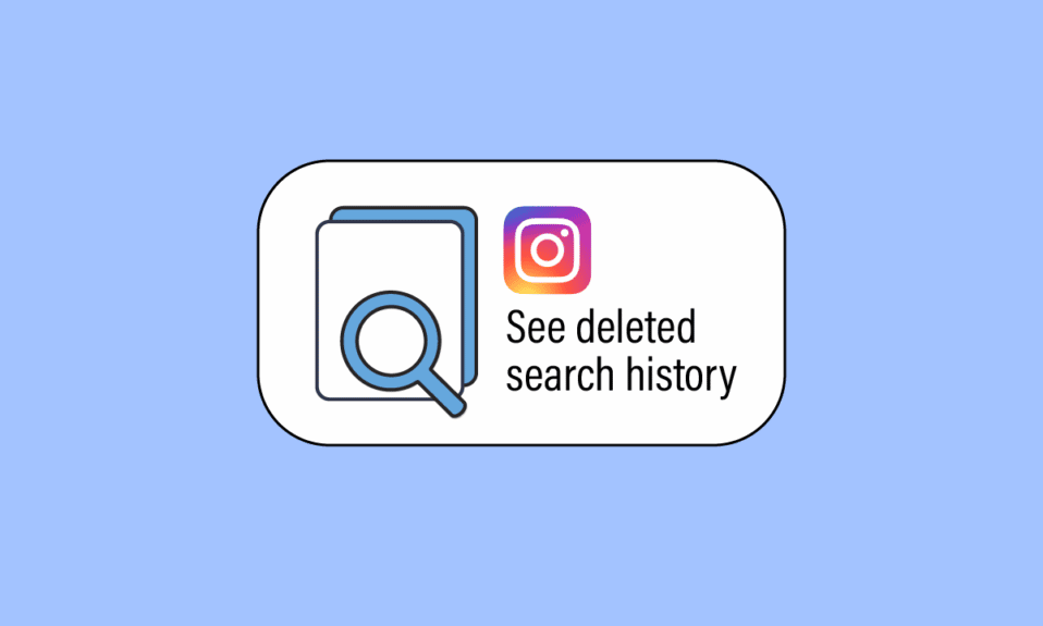 Como ver o histórico de pesquisa excluído no Instagram