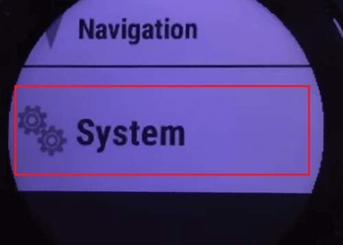 Tocca Sistema | cambiare l'ora su Vivofit | Garmin che mostra l'ora sbagliata