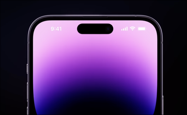 iPhone 14 Pro-Ausschnitt für Dynamic Island