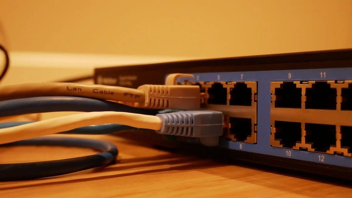 enrutador de cable ethernet