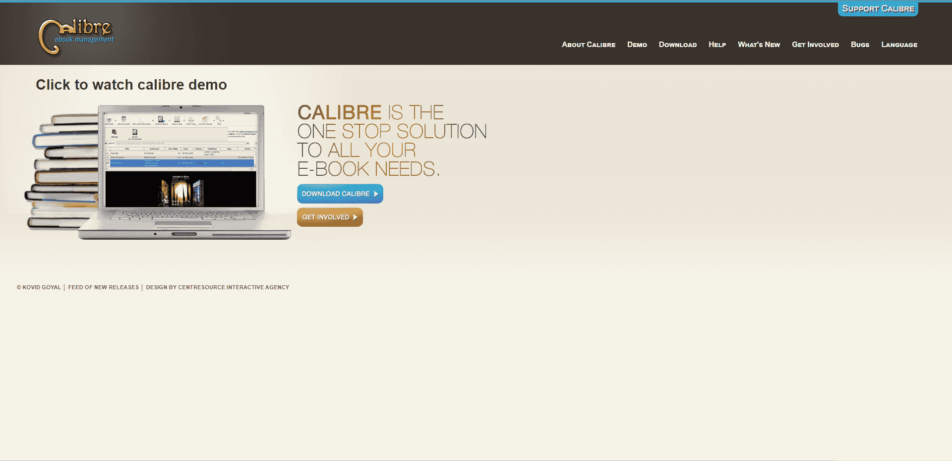 Site oficial do calibre. Melhor software de escrita de e-books para download gratuito