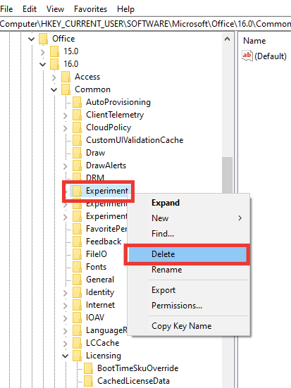 clique em Excluir e clique em Sim para confirmar. Corrigir o Excel encontrou um erro