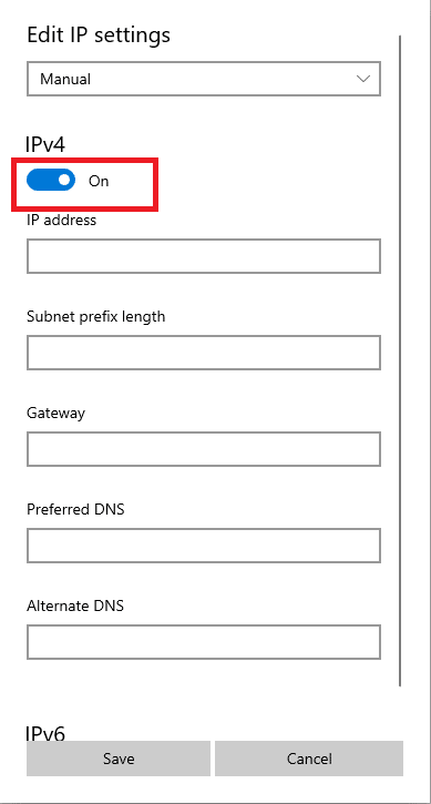 Changer les serveurs DNS