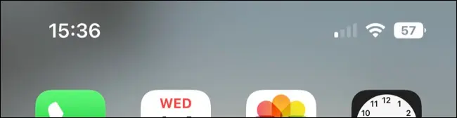 Afficher la batterie en pourcentage dans la barre de menus dans iOS 16