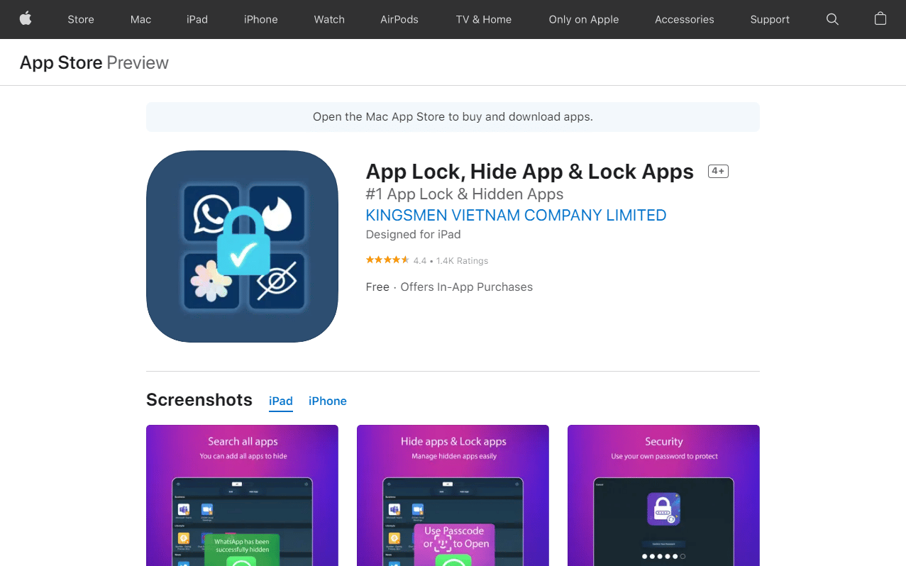 App Lock Masquer l'application et verrouiller les applications