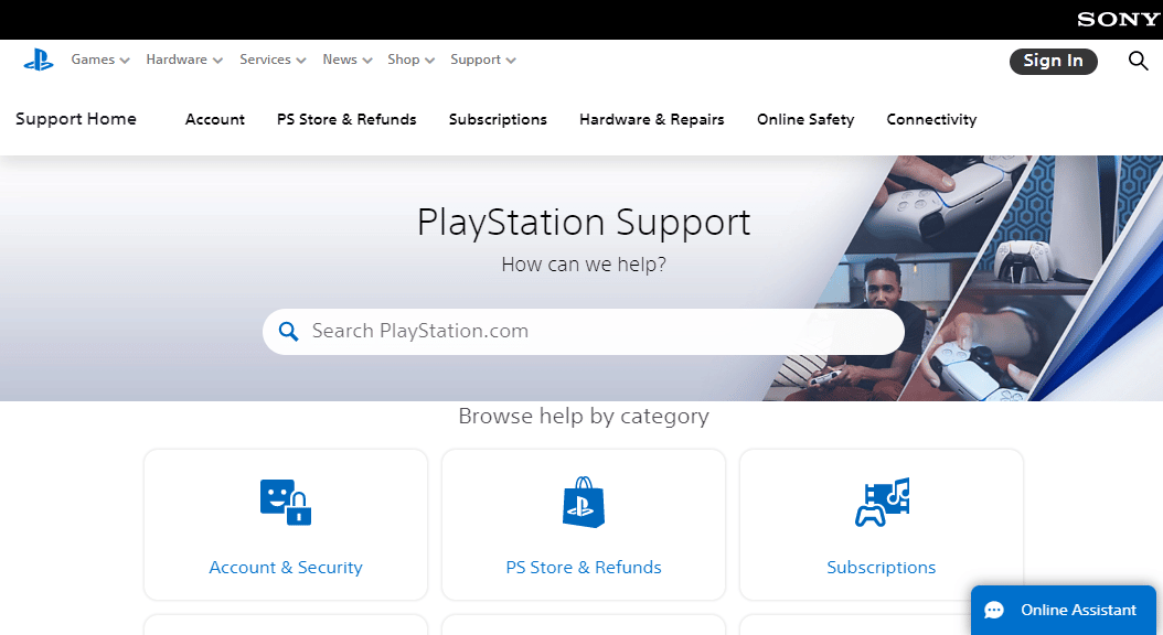 Contacte o Suporte PlayStation | Como sair de todos os dispositivos no PlayStation