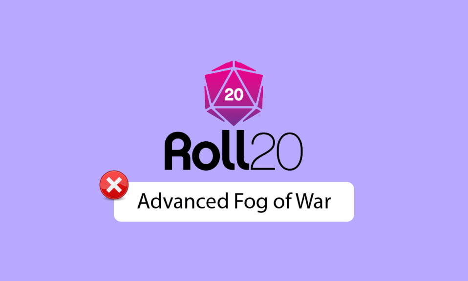 Naprawiono niedziałającą mgłę wojny Roll20 Advanced