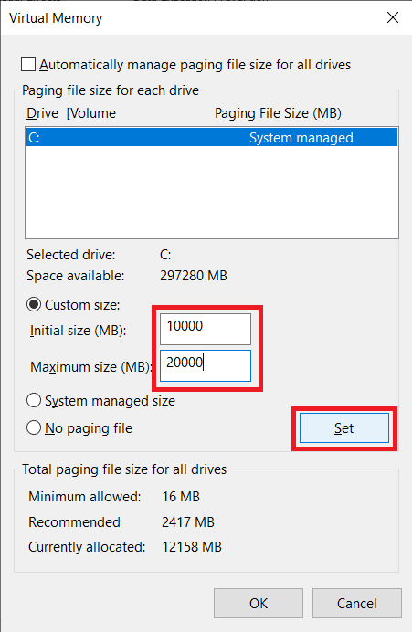 Aumente a VRAM da RAM de Vídeo. O que são falhas graves por segundo? Como corrigi-lo