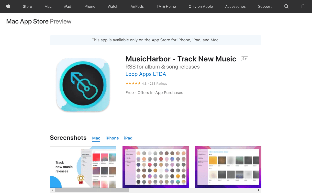 MusicHarbor. Top 50 des meilleures applications iPhone gratuites